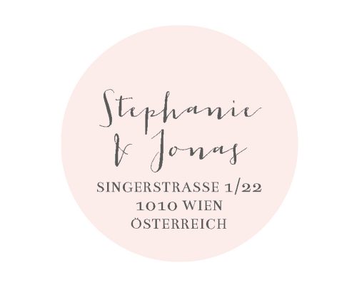 sticker, absender, aufkleber, peach